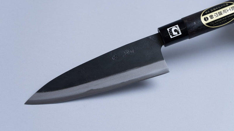Kabayama Blacksmith Kurouchi Aogami All‑Purpose Funayuki Knife 165mm