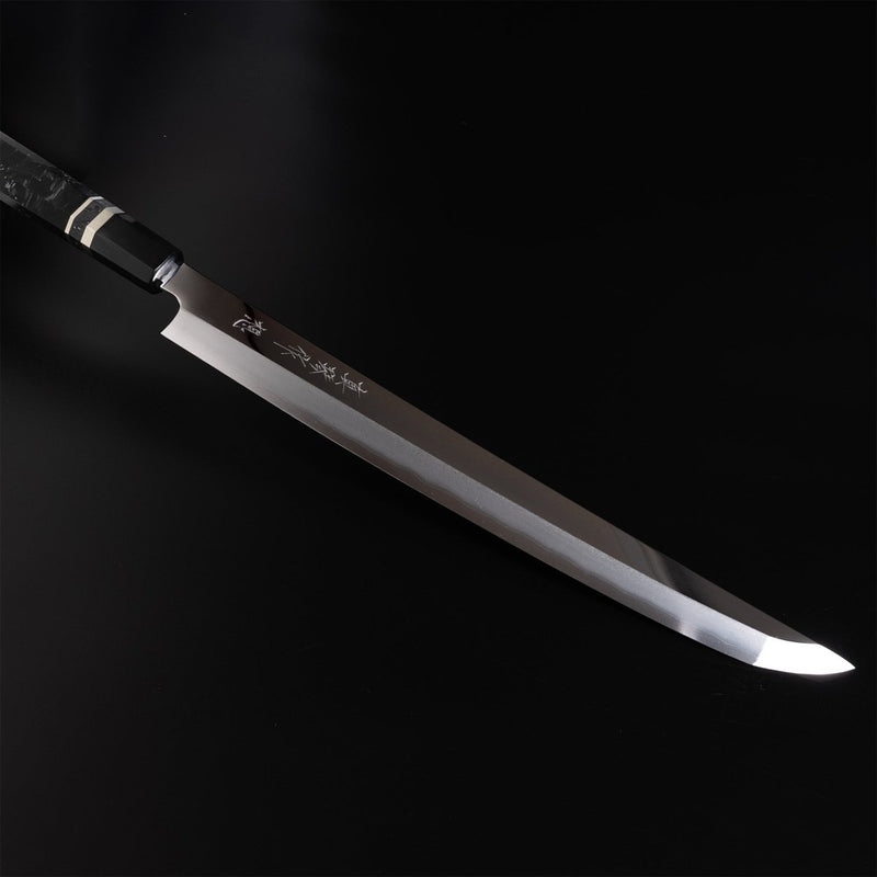Tadokoro Hamono OMOI Ginsan Sakimaru Takohiki Mirror Finish - Japanese Food Craftsman Shop
