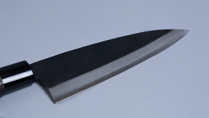 Kabayama Blacksmith Kurouchi Aogami All‑Purpose Funayuki Knife 165mm