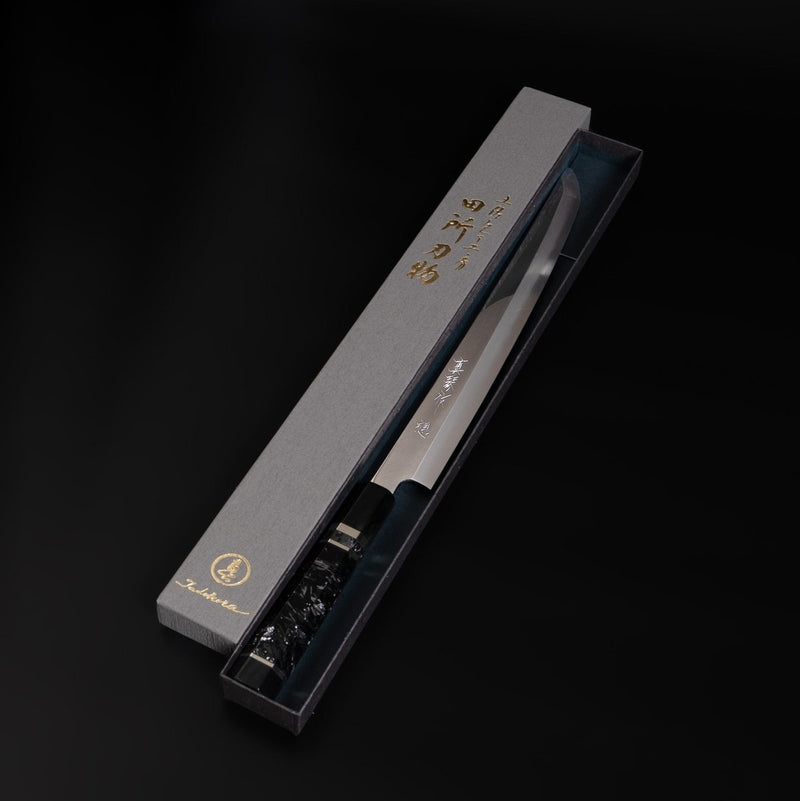 Tadokoro Hamono OMOI Ginsan Sakimaru Takohiki Mirror Finish - Japanese Food Craftsman Shop