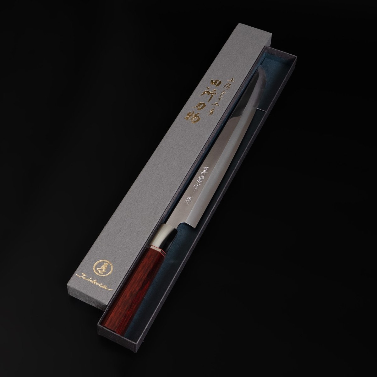 Tadokoro Hamono OMOI Ginsan Sakimaru Takohiki Mirror Finish - Japanese Food Craftsman Shop