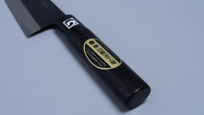 Kabayama Blacksmith Kurouchi Aogami All‑Purpose Funayuki Knife 165mm