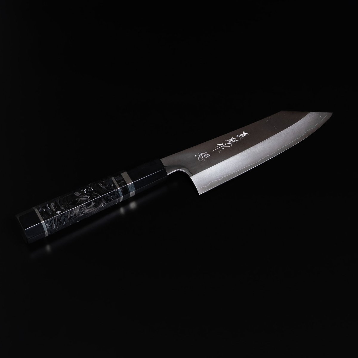 Tadokoro Hamono OMOI Ginsan Kiritsuke Santoku 180mm Mirror Finish