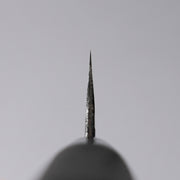 蓑毛鍛冶 黒打青紙2号切付 牛刀包丁 刃厚170mm