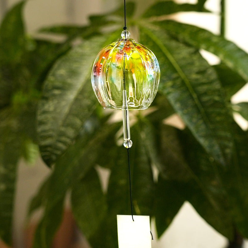 Soejima Glassware Handcrafted Rainbow Wind Chime
