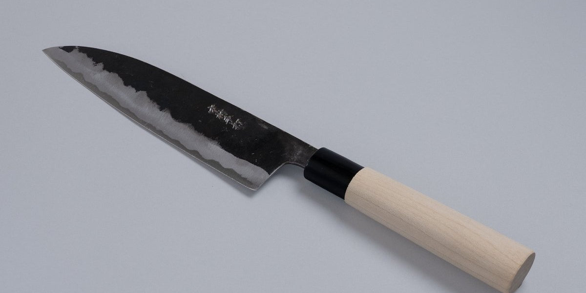中村鍛冶 黒打 三徳包丁 180mm — Japanese Food Craftsman Shop