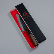 Nishida Hamono Kurouchi Gyuto Knife 165mm in its open box