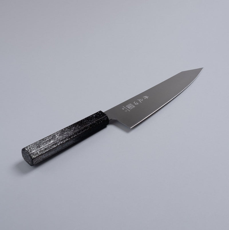 Inoguchi Hamono Japanese Kiritsuke Santoku Knife 210mm (Japanese Oak Urushi Lacquer Black)