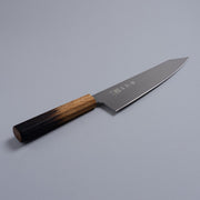 Inoguchi Hamono Japanese Kiritsuke Santoku Knife 210mm (Japanese Oak Urushi Lacquer Brown)