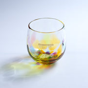 Soejima Glassware Handcrafted Round Rainbow Glass