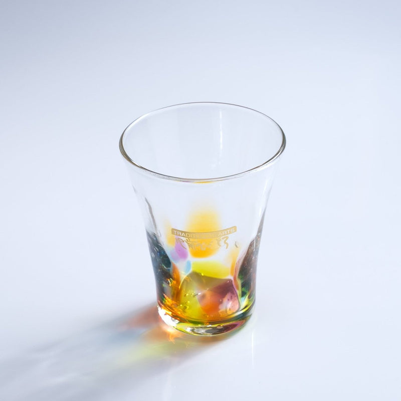 Soejima Glassware Handcrafted Rainbow Water Glass