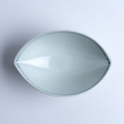 View from above of the inside of Koenji Sugagasa Porcelain Appetizer Plate by Imari Togei