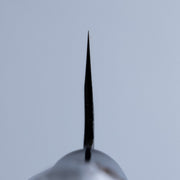 Blade thickness of a Nakamura Hamono Kurouchi Sashimi Knife 240mm