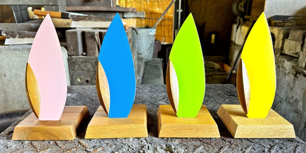Asano Blacksmith Happa Leaf Shaped All-Purpose Knife — Japanese