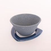 Ceramic Coffee Filter COFIL Standard displayed on white background with blue stand
