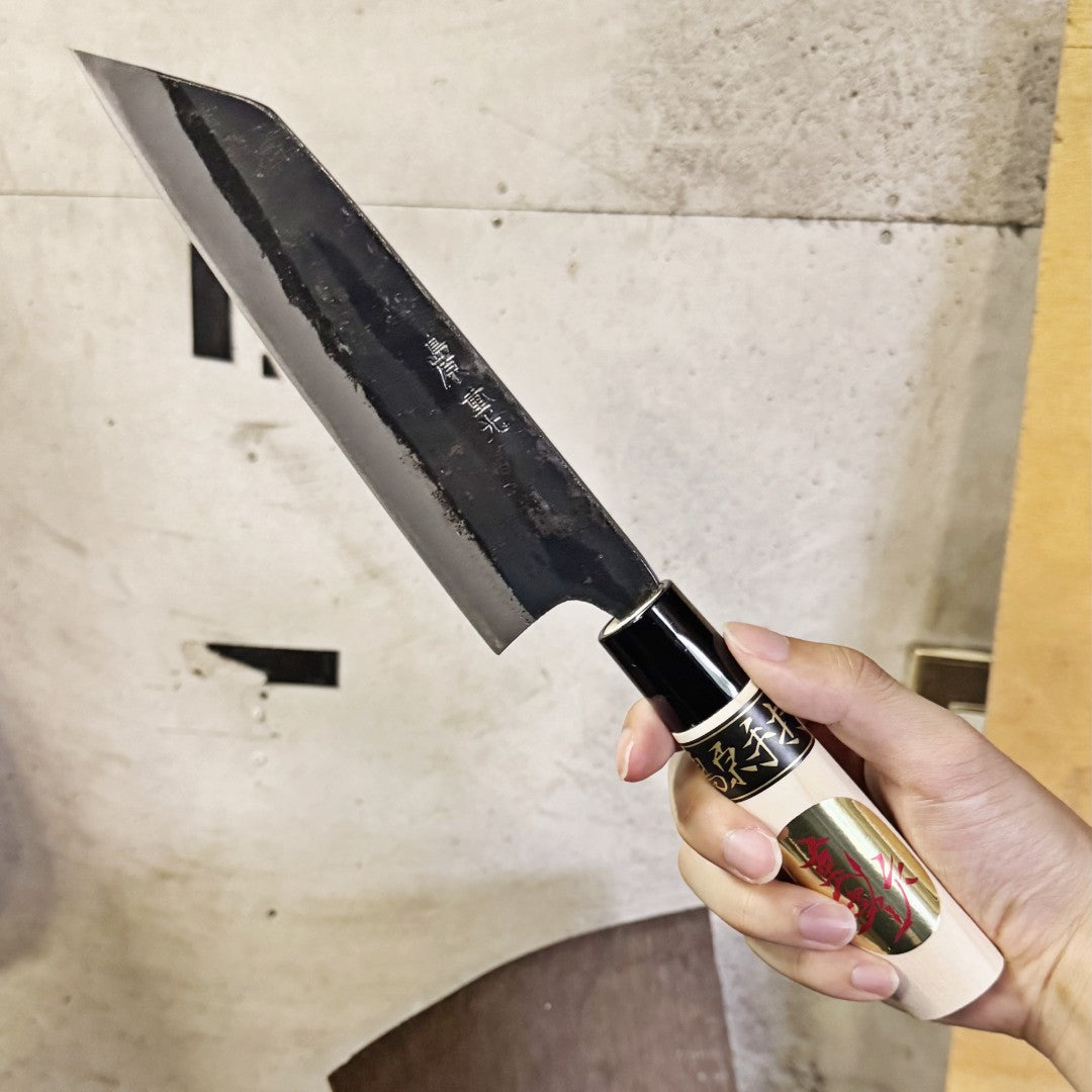Shigemitsu Hamono Kurouchi Santoku 160mm