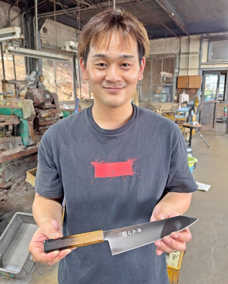 Inoguchi Hamono Western Santoku Knife 21cm - Japanese Food Craftsman Shop