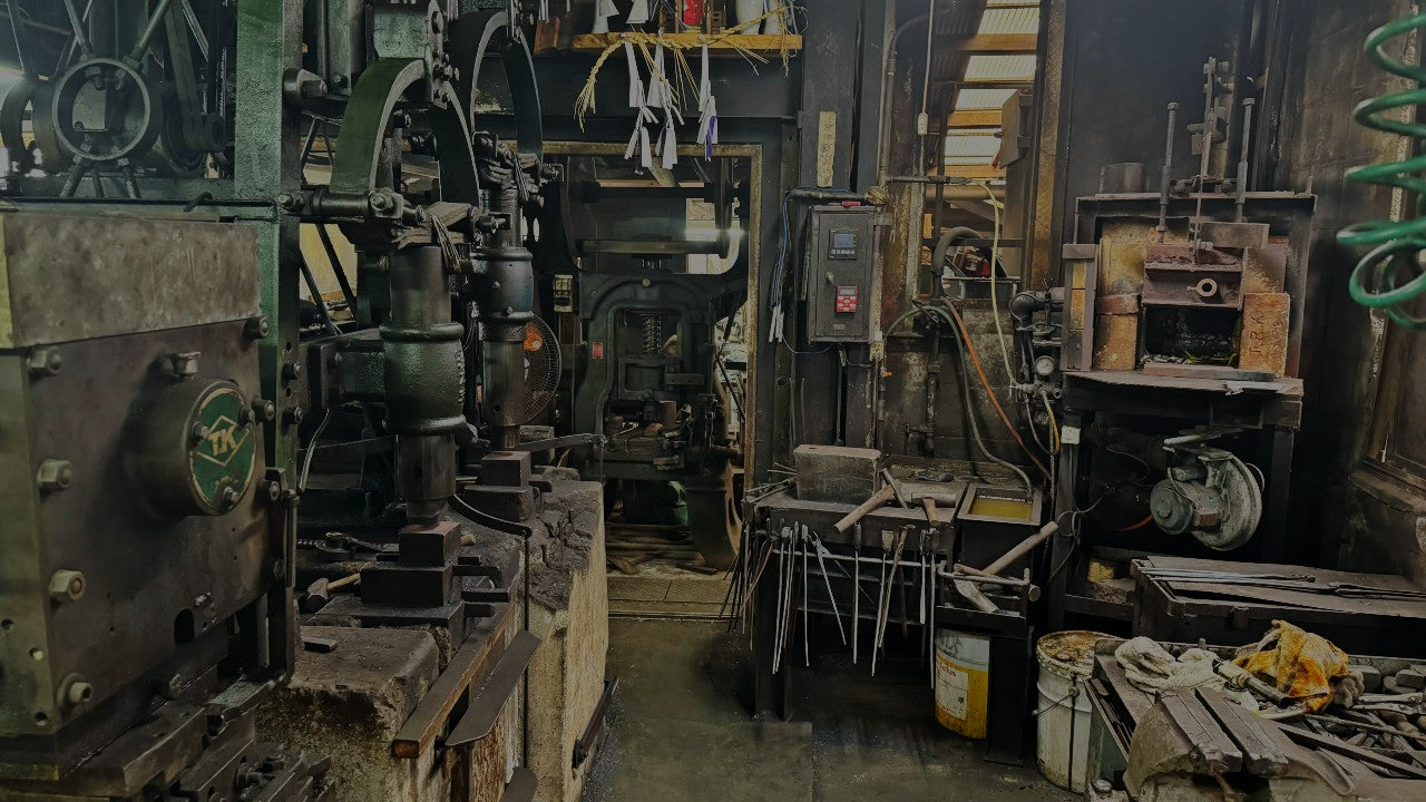 Kurotori Blacksmith forge interior