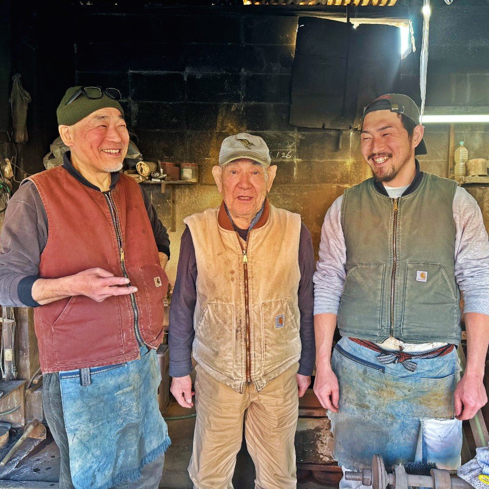 Minomo Blacksmith Knife With Name Engraving 210mm - Japanese Food Craftsman Shop