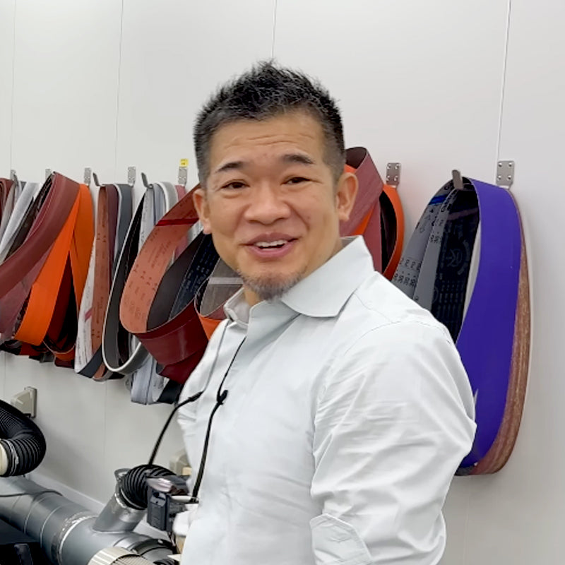 Portrait of Nenohi Cutlery master artisan