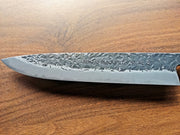 Closeup of the Minomo Blacksmith Knife No.8 185mm blade