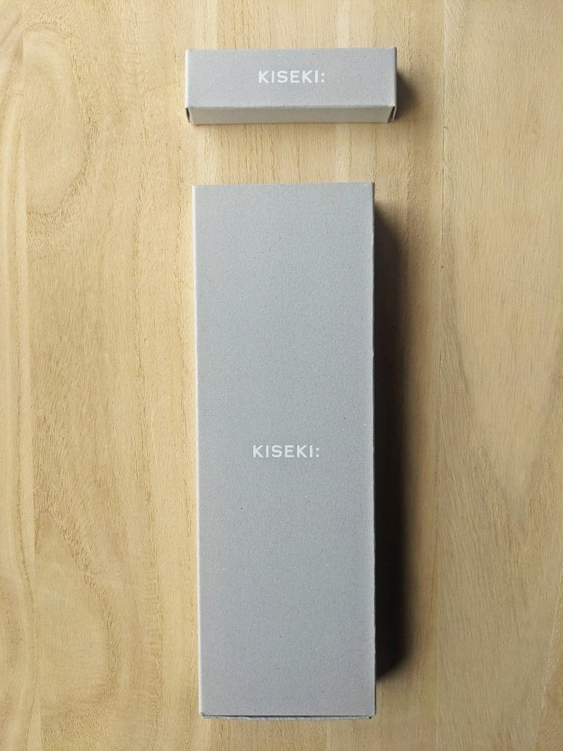 KISEKI Diamond Whetstone light grey box with KISEKI Knife Attachament for Sharpening light grey box
