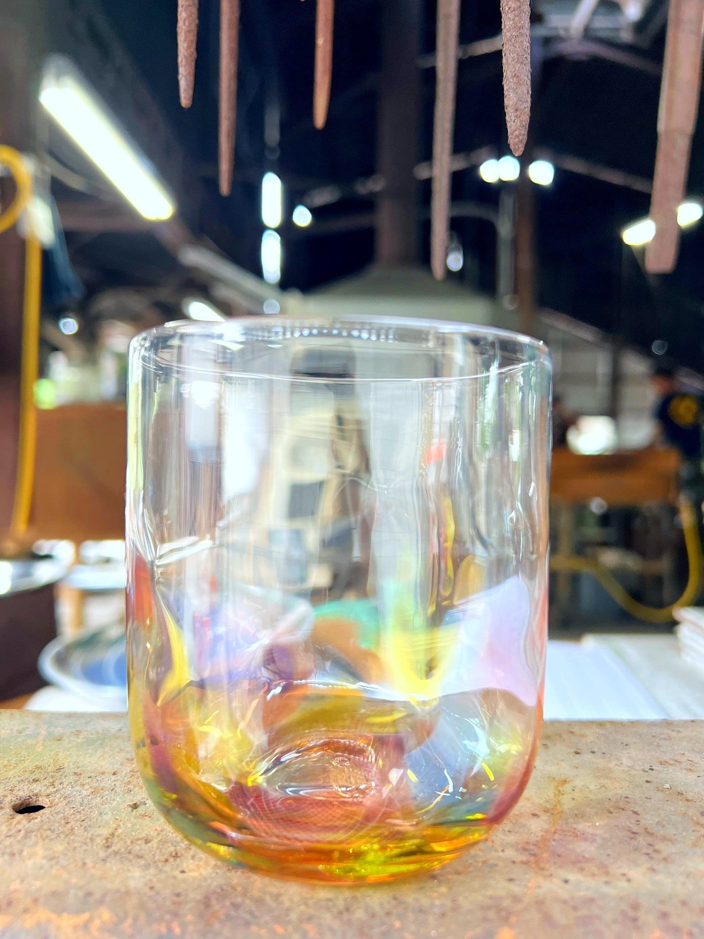 Rocks Rainbow Glass Japanese Food Craftsman Shop