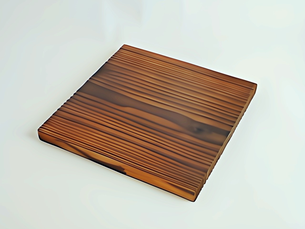 a square wooden board