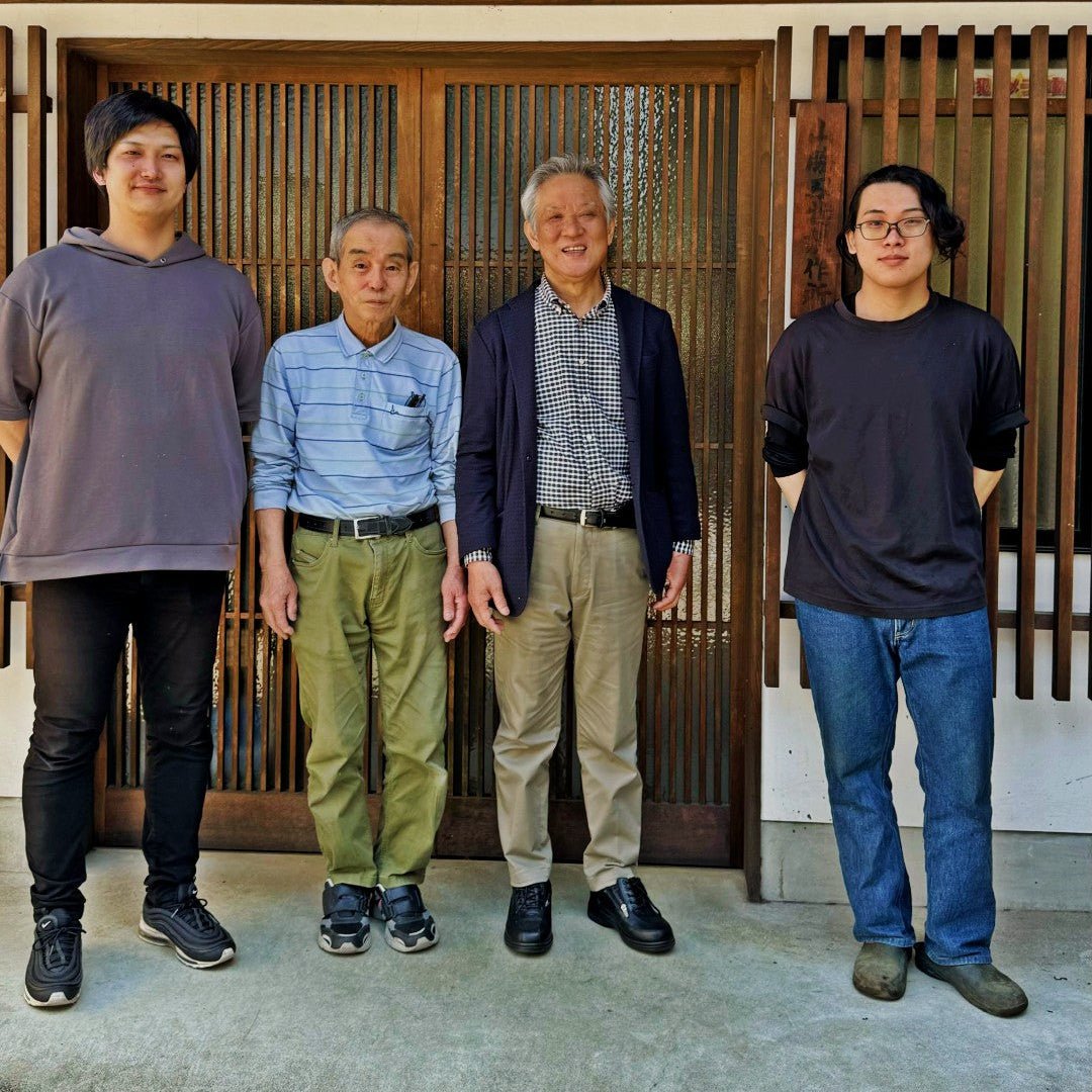 Yamawaki Hamono Kurouchi Santoku Knife 180mm - Japanese Food Craftsman Shop