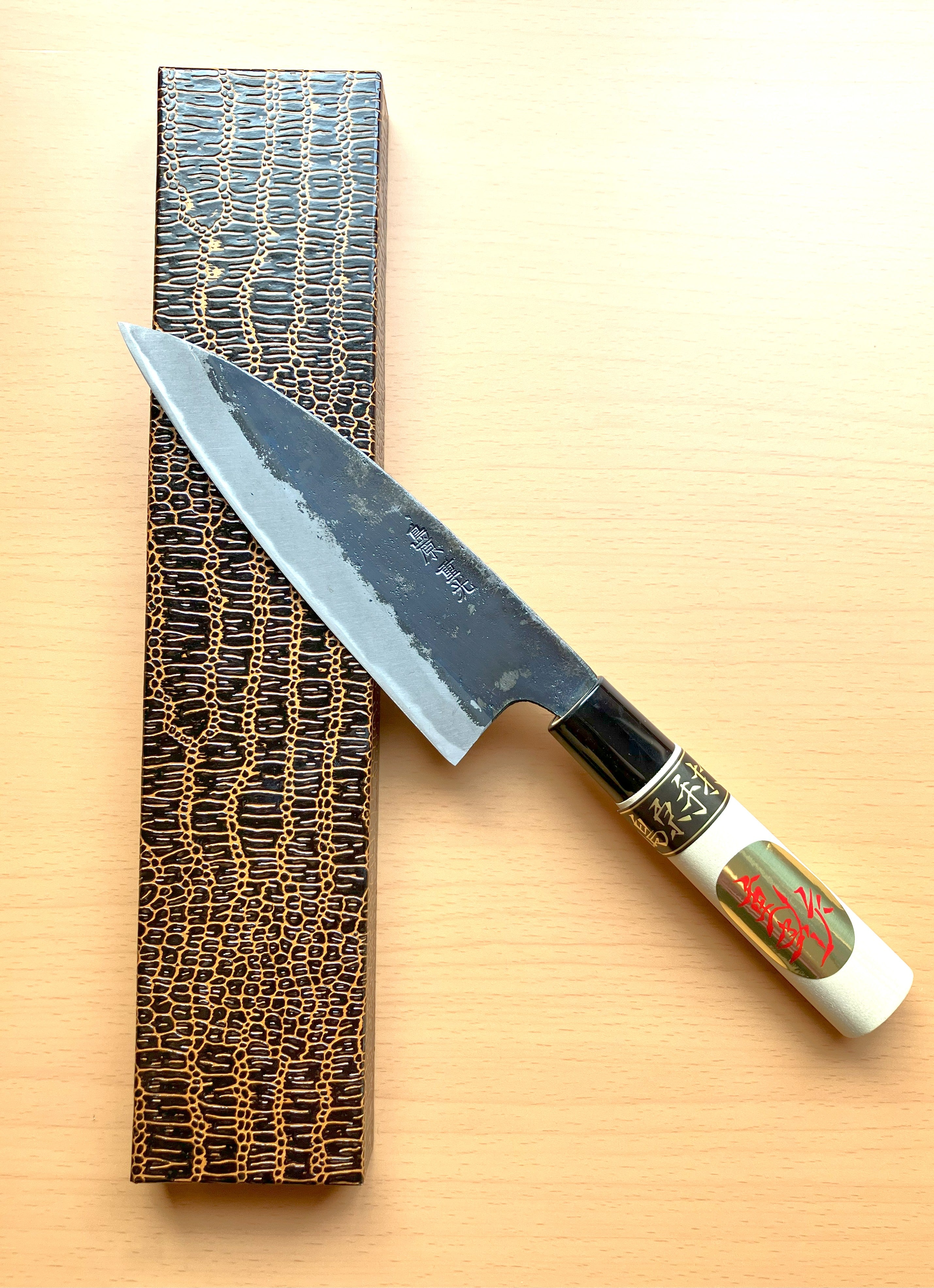 Shigemitsu Hamono Kurouchi Deba Knife 155mm