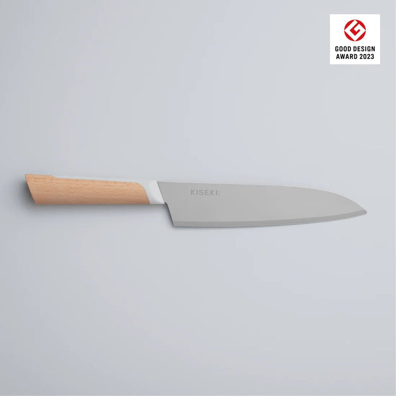 KISEKI Santoku Knife Yamazakura Cherry by Fukuda Hamono