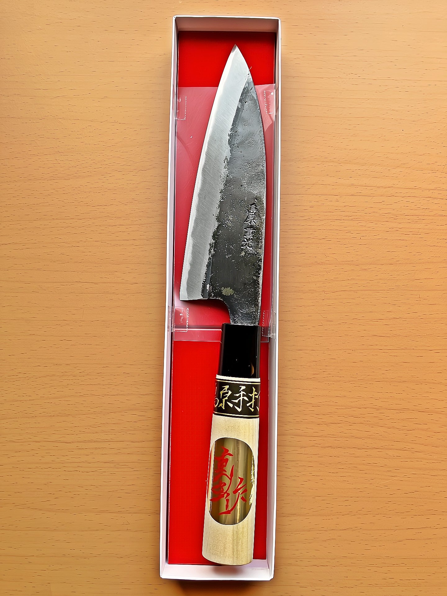 Shigemitsu Hamono Kurouchi Deba Knife 155mm