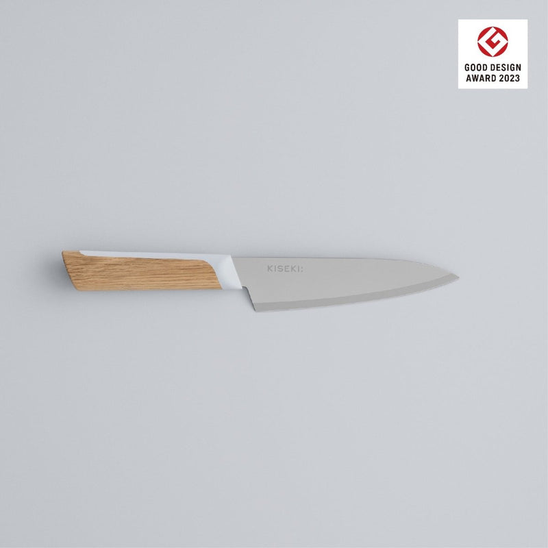 KISEKI Petty Knife with Mizunara Oak handle