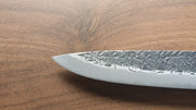 Overview of the Minomo Blacksmith Knife No.8 185mm from tip of the blade to the handle