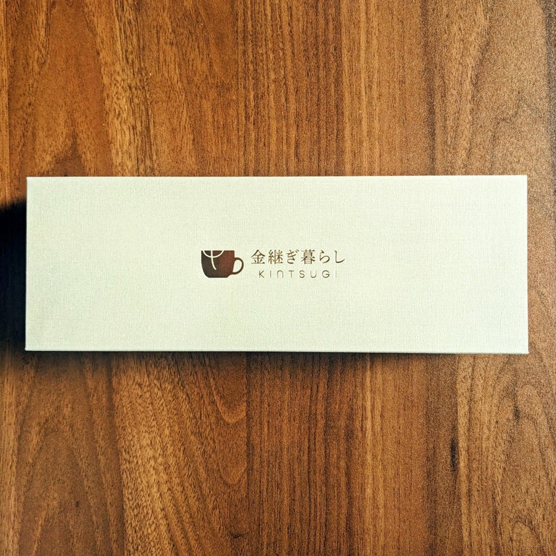 Kintsugi Repair Kit box on wooden table
